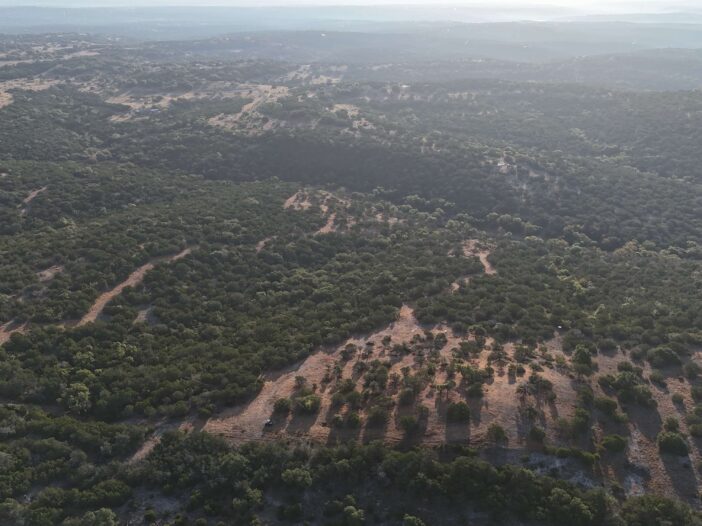 Cedar Eater land clearing in Hunt TX